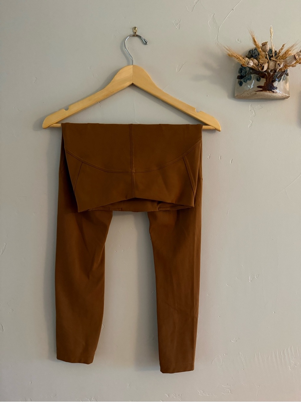 lululemon athletica Burnt orange/tan High-Rise Leggings